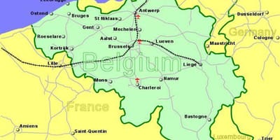 Flughäfen in Belgien anzeigen
