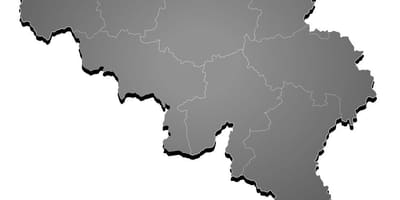 Karte von Belgien-Vektor